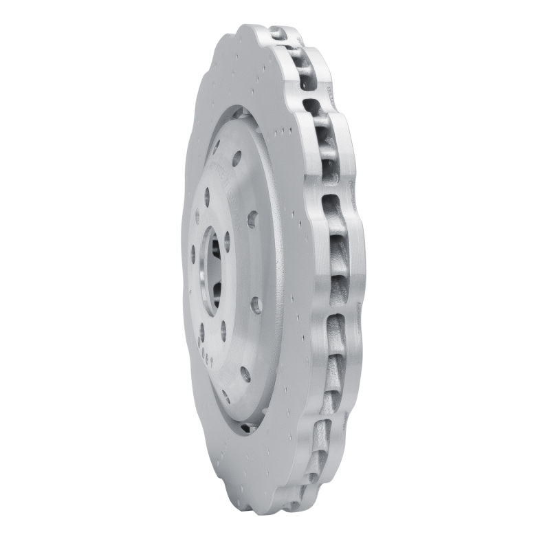 Audi RS5 Brake Rotor (1) - Front - R1 Concepts - Drilled Carbon Alloy GeoMET - `13-`24